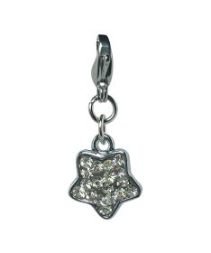 Sparkling Clear Rhinestone Star Charm