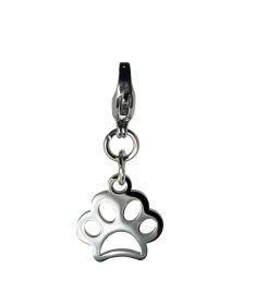 Shiny Metal Silver Paw