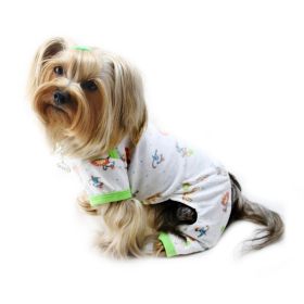Knit Cotton Pajamas with Party Animals - XS