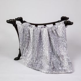 Cashmere Dpg Blankets (Color: Silver Fawn, size: SM)