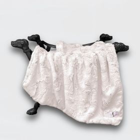 Dolce Vita Dog Blankets (Color: Ivory, size: LG)
