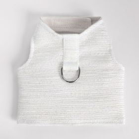 Zha Zha Dog Harness (Color: Ivory, size: XS)